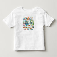 Animais Marinhos do Oceano LEARN Gráfico Infantil