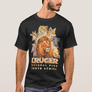 Camiseta Animais No Parque Nacional Do Kruger Sul-Africano