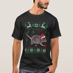 Camiseta Animais Papais noeis Ratos Feios