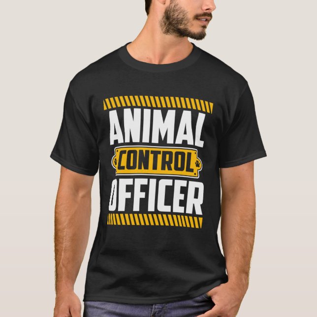 Camiseta Animais Que Dizem "Hund Rescution" ao Responsável  (Frente)