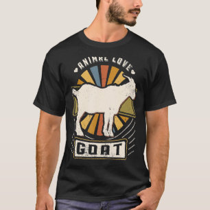 Camiseta Animais Retro Clássicos de Caprina Vintage
