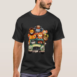 Camiseta Animais Safari Cuja Cana-De-Água