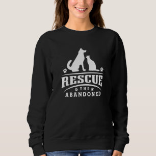 Camiseta Animais Salvem Gatos De Salvamento E Cães