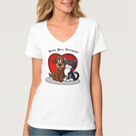 Camiseta Animais São Para Sempre