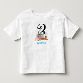 Camiseta Animais se divertindo - Animais Festa de Aniversár