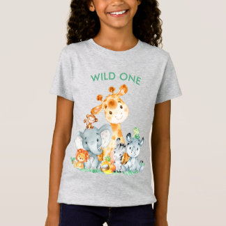 Camiseta Animais Selvagens da Caçarita Safari, Caçari, Verd