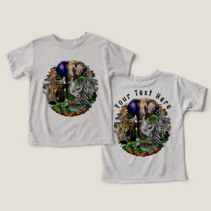 Camiseta Animais Selvagens da savana africana