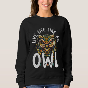 Camiseta Animais Selvagens De Aves Nocturnais Cute Owl Love