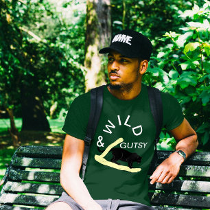 Camiseta Animais Selvagens E Gusty De Classe Masculina