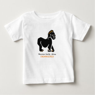 Camiseta Animais selvagens - GORILLA - Ape - Primato - Áfri