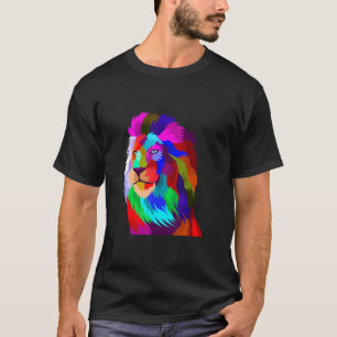 Camiseta Animais Selvagens Natureza, Animais, Cabeça de Leã