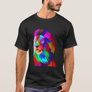 Camiseta Animais Selvagens Natureza, Animais, Cabeça de Leã