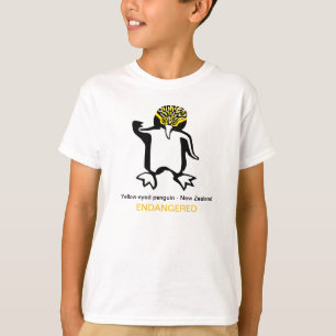 Camiseta Animais selvagens - PENGUIN de olhos amarelos - Vi