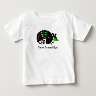 Camiseta Animais selvagens - Save ARMADILLOS - Wildlife