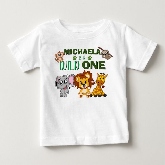 Camiseta Animais Selvagens Selvagens Selvagens Safari Prime (Frente)