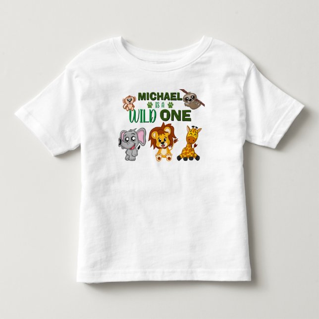 Camiseta Animais Selvagens Selvagens Selvagens Safari Prime (Frente)