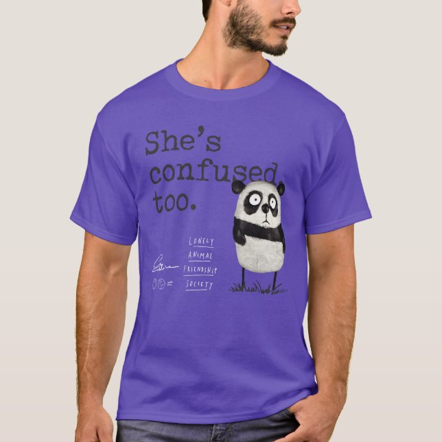 Camiseta Animais Solitários Lulu (Frente)