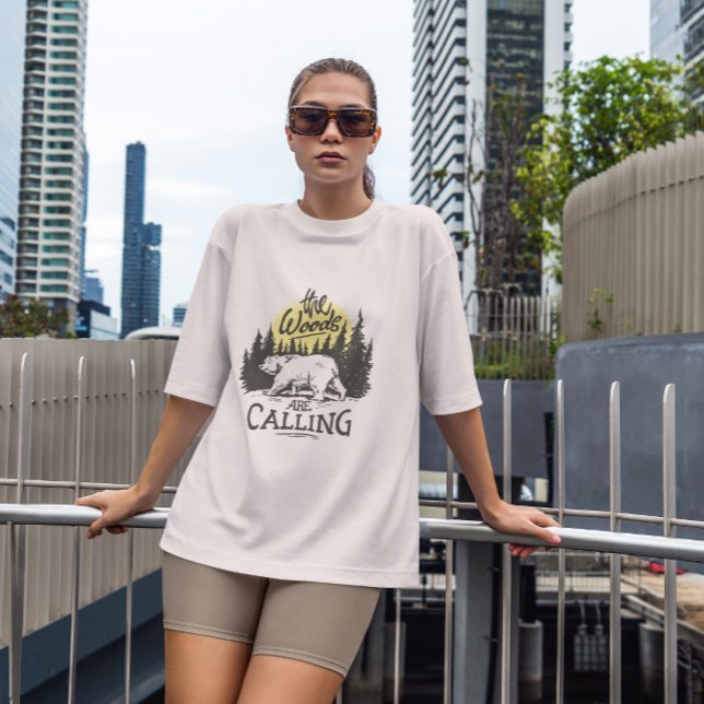 Camiseta Animais Ursos Na Floresta (Criador carregado)