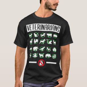 Camiseta Animais Veterinários Funny Veterinary Formando gra