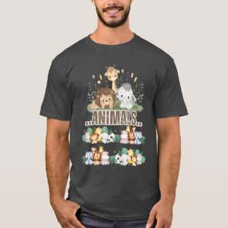 Camiseta Animais vintage