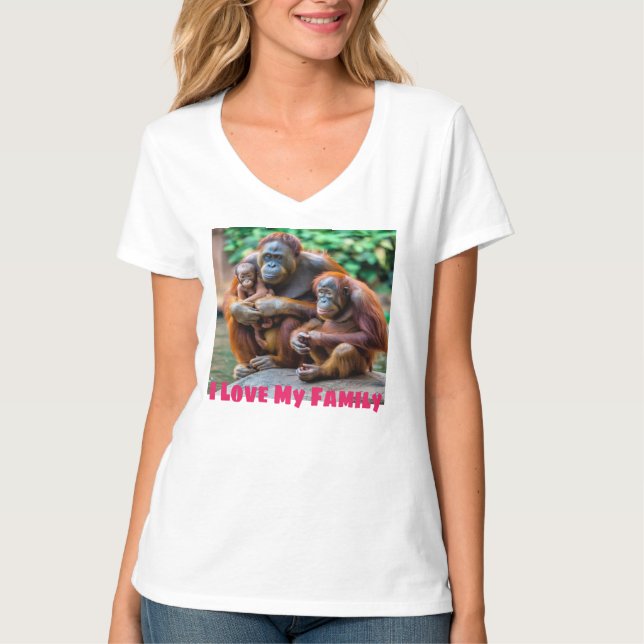 Camiseta Animais vivem juntos (Frente)