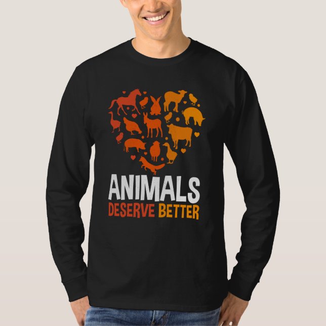Camiseta Animal Activist Rescue Animals Conservation Rights (Frente)