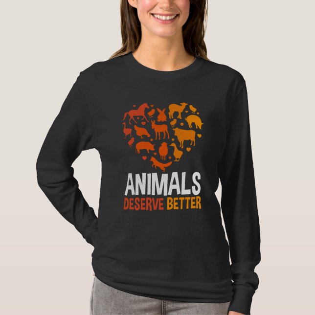 Camiseta Animal Activist Rescue Animals Conservation Rights (Frente)