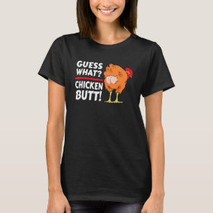 Camiseta Animal adivinha qual galinha-Bumbum corta-se