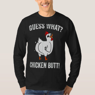 Camiseta Animal adivinha qual galinha-Bumbum corta-se