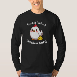 Camiseta Animal adivinha qual galinha-Bumbum corta-se
