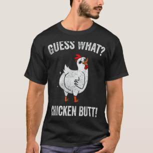 Camiseta Animal adivinha qual galinha-Bumbum corta-se