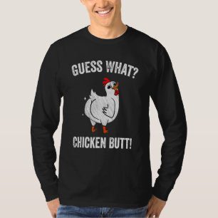 Camiseta Animal adivinha qual galinha-Bumbum corta-se