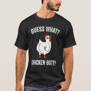 Camiseta Animal adivinha qual galinha-Bumbum corta-se