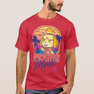 Camiseta Animal Crossing New Horizons Isabelle Mod de Féria
