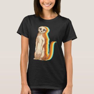Camiseta Animal Cute do Zoológico África Safari Suricata R