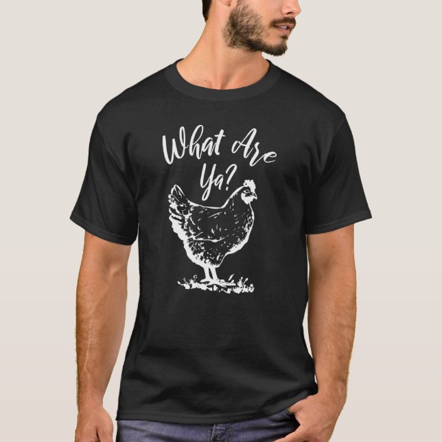 Camiseta Animal da Fazenda - Que Frango é Você (Frente)