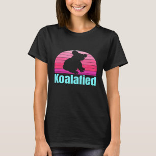 Camiseta Animal da Floresta Animal Koalafied Koala Bear