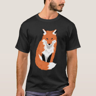 Camiseta Animal da Floresta Vermelha