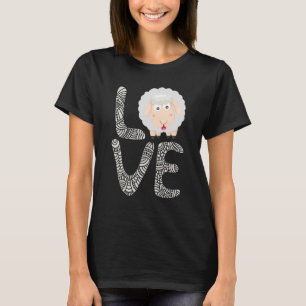 Camiseta Animal de criação de ovelhas apaixonado