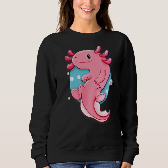 Camiseta Animal de Cubo Axolotl (Frente)