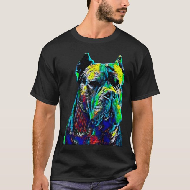 Camiseta Animal de estimação italiano do cão da cabeça do (Frente)