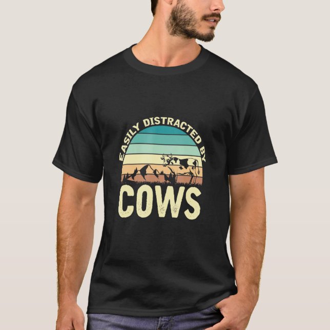 Camiseta Animal de Fazenda  Fazendeiro Vaca (Frente)