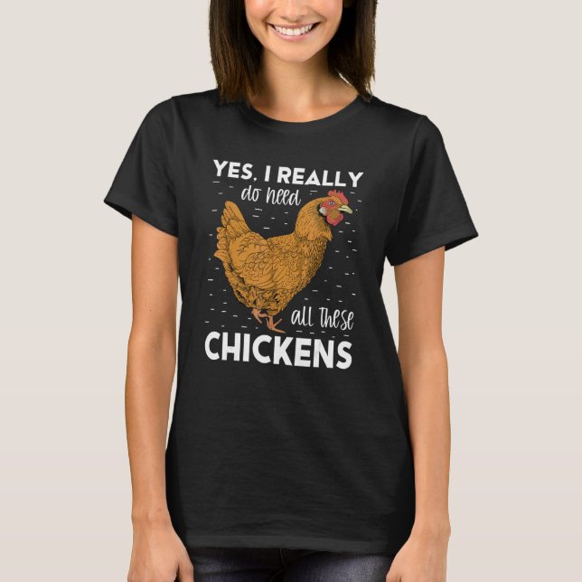 Camiseta Animal de Fazenda Sim Eu Realmente Preciso de Todo (Frente)