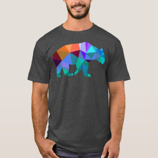 Camiseta Animal de montanha de montanha do legal Urso Geomé