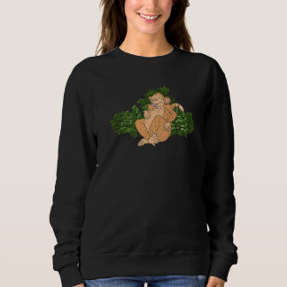 Camiseta Animal de Zoológico Vida Selvagem Macaco Macaco Fo