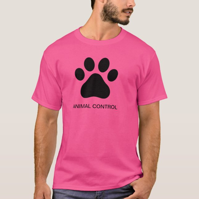 Camiseta animal do controle (Frente)