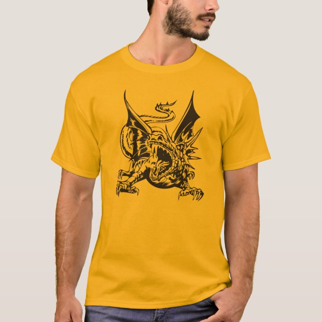 Camiseta Animal do dragão (Frente)