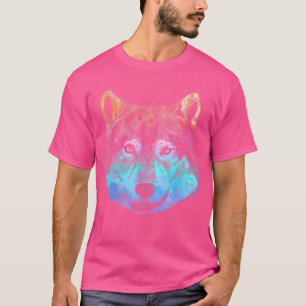Camiseta Animal do Lobo Fofo Fofo