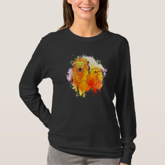 Camiseta Animal do Zoológico  Leão  Leão Animal Safari Áfri