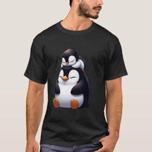 Camiseta animal engraçado para pinguins de meninos e menina